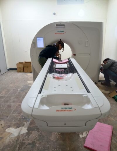 Instalación de Tomógrafo