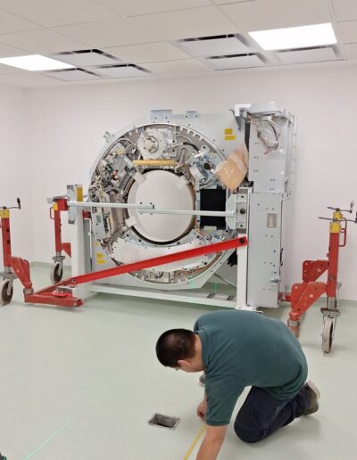 Instalación de Tomógrafo